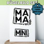 Preview: Bügelbild Muttertag - Mama Min